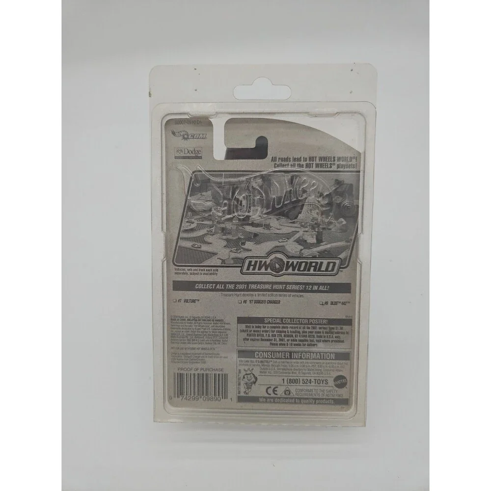 2001 HW Hotwheels TH Treasure Hunt DODGE CHARGER